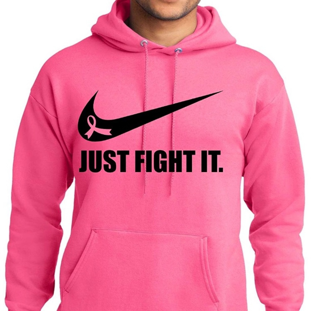 Cancer Awareness Hoodie - Just Fight It - Unisex